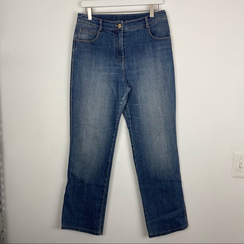St. John Dark Wash Women’s Jeans Size 6 NWOT $395